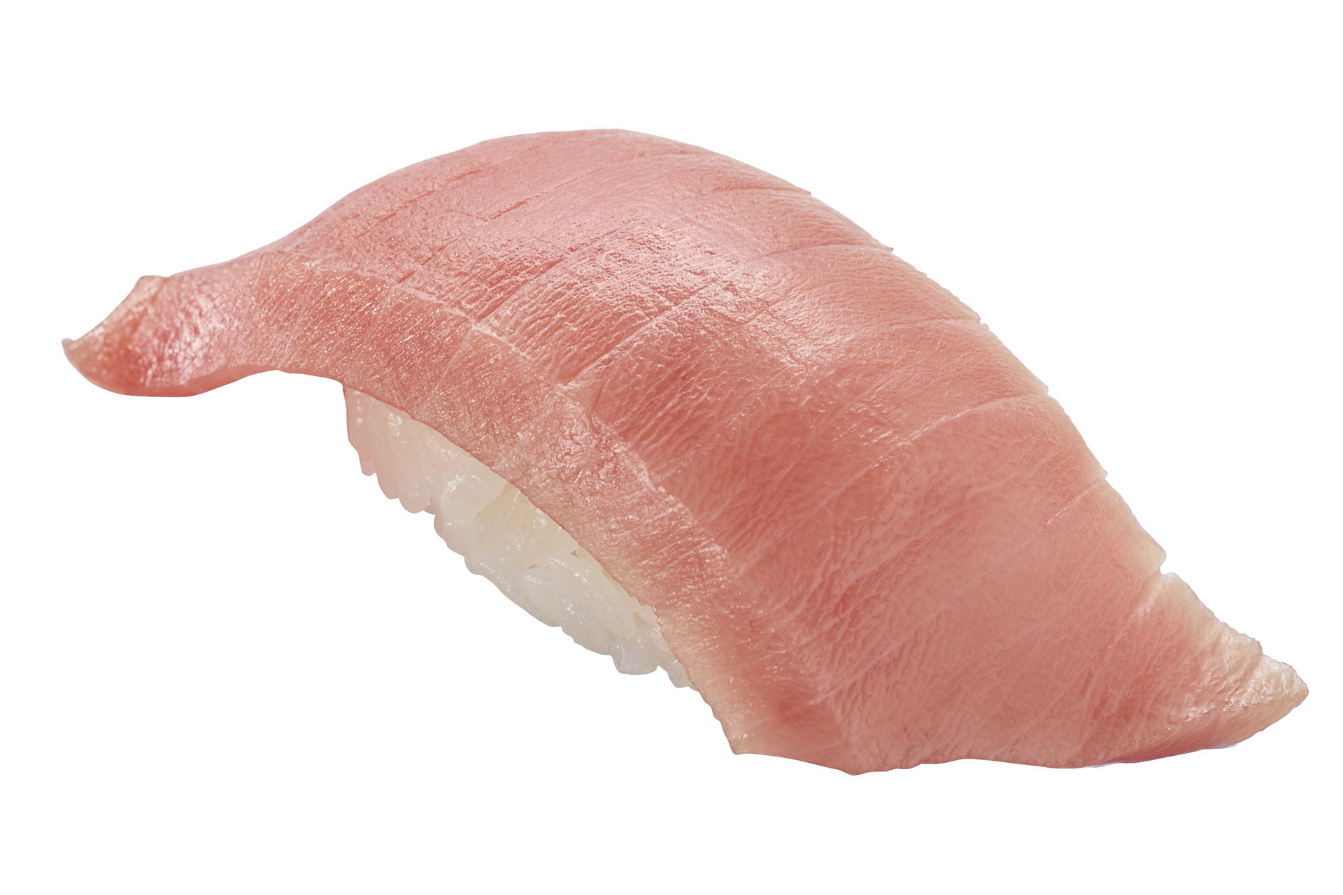 店内切付「みなみ鮪中とろ」（1貫150円）