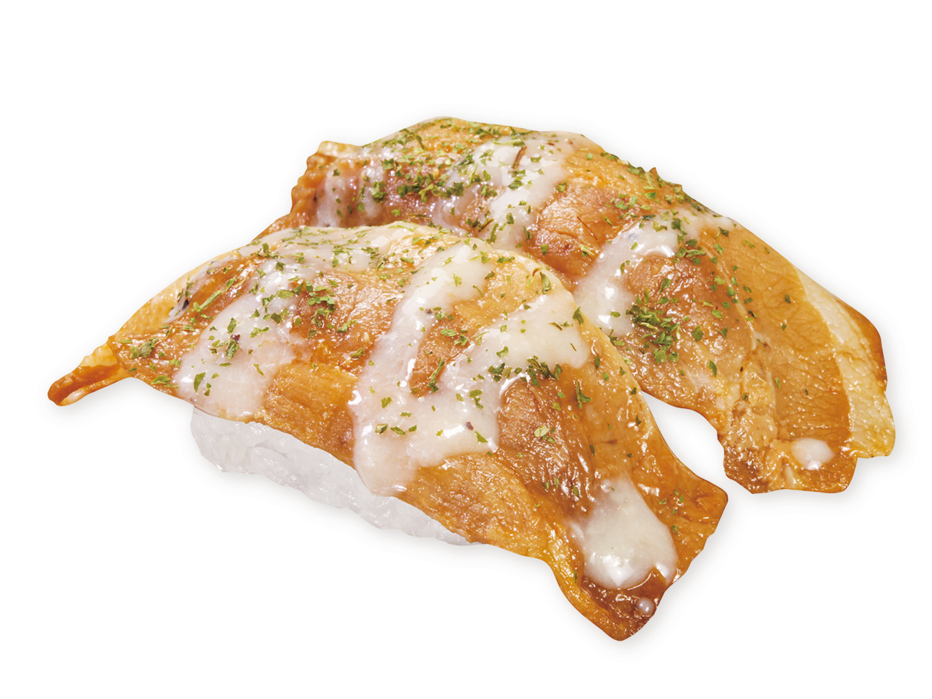 「ガーリックバター豚カルビ」（170円）