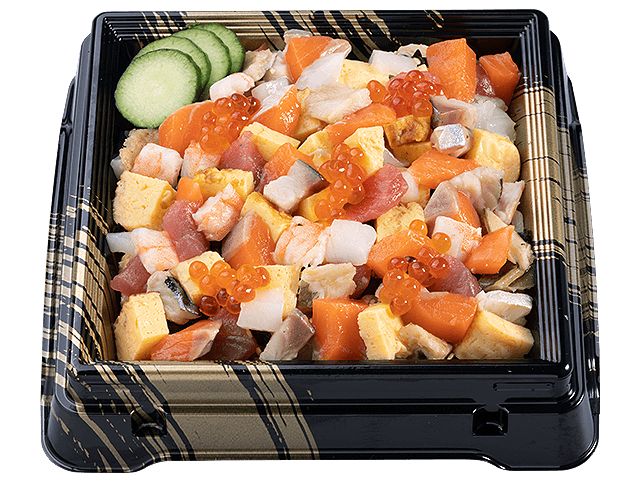 「厳選海鮮ばらちらし」（790円）