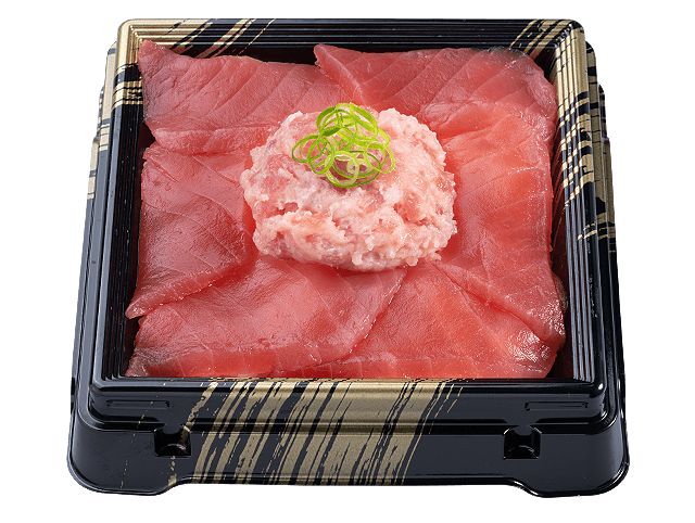 「まぐろ鉄火ちらし」（780円）