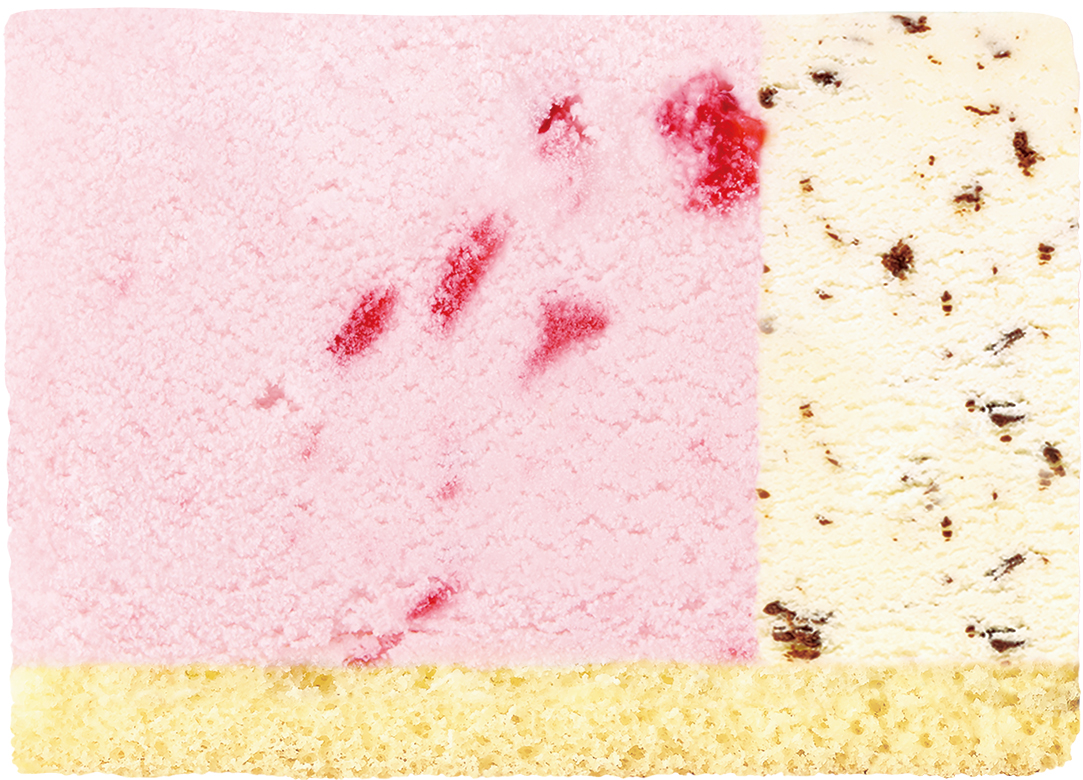 ベリーベリーストロベリー＋チョコレートチップ（ホワイトスポンジ）