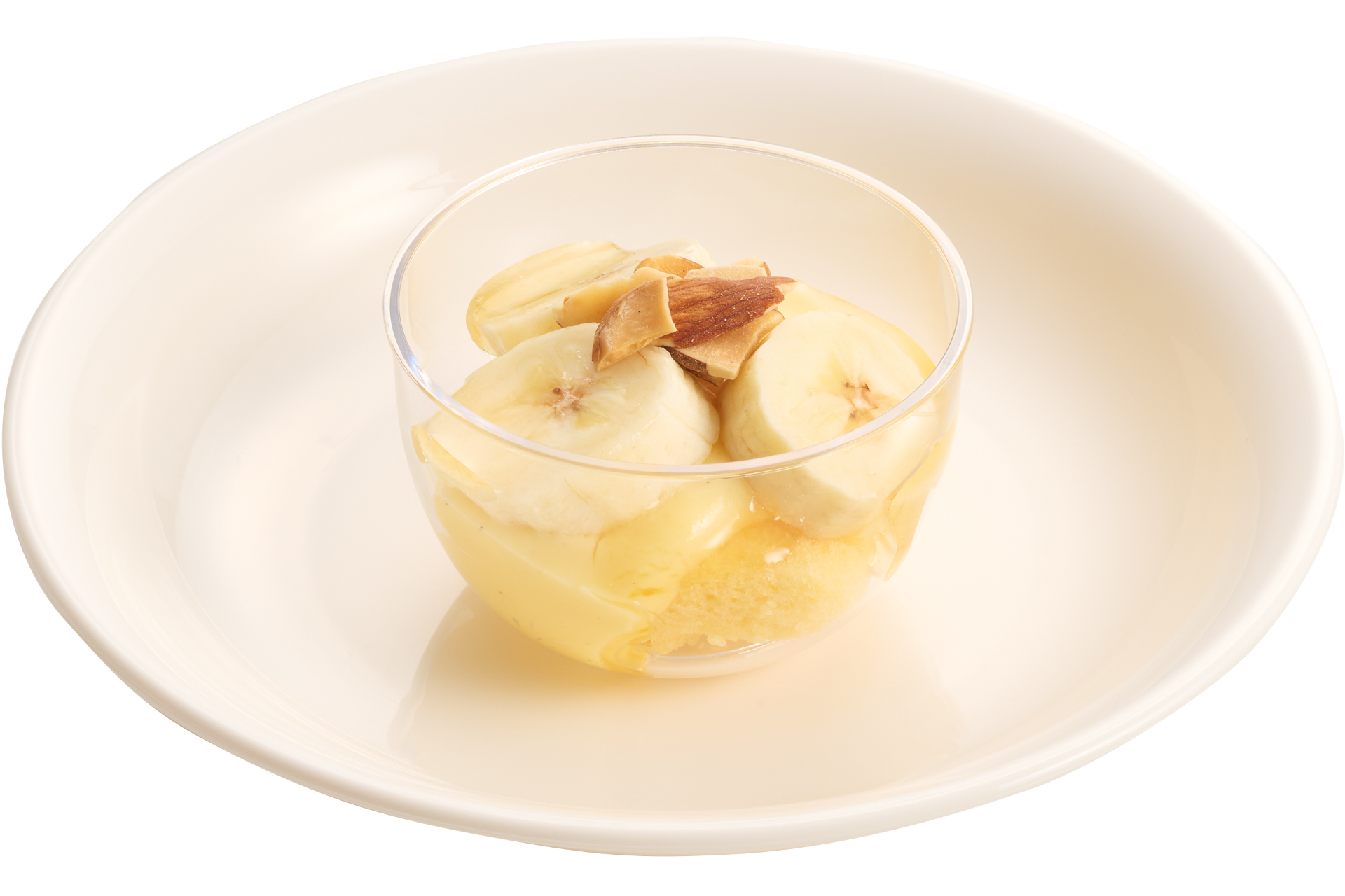 バナナブレッドプリン