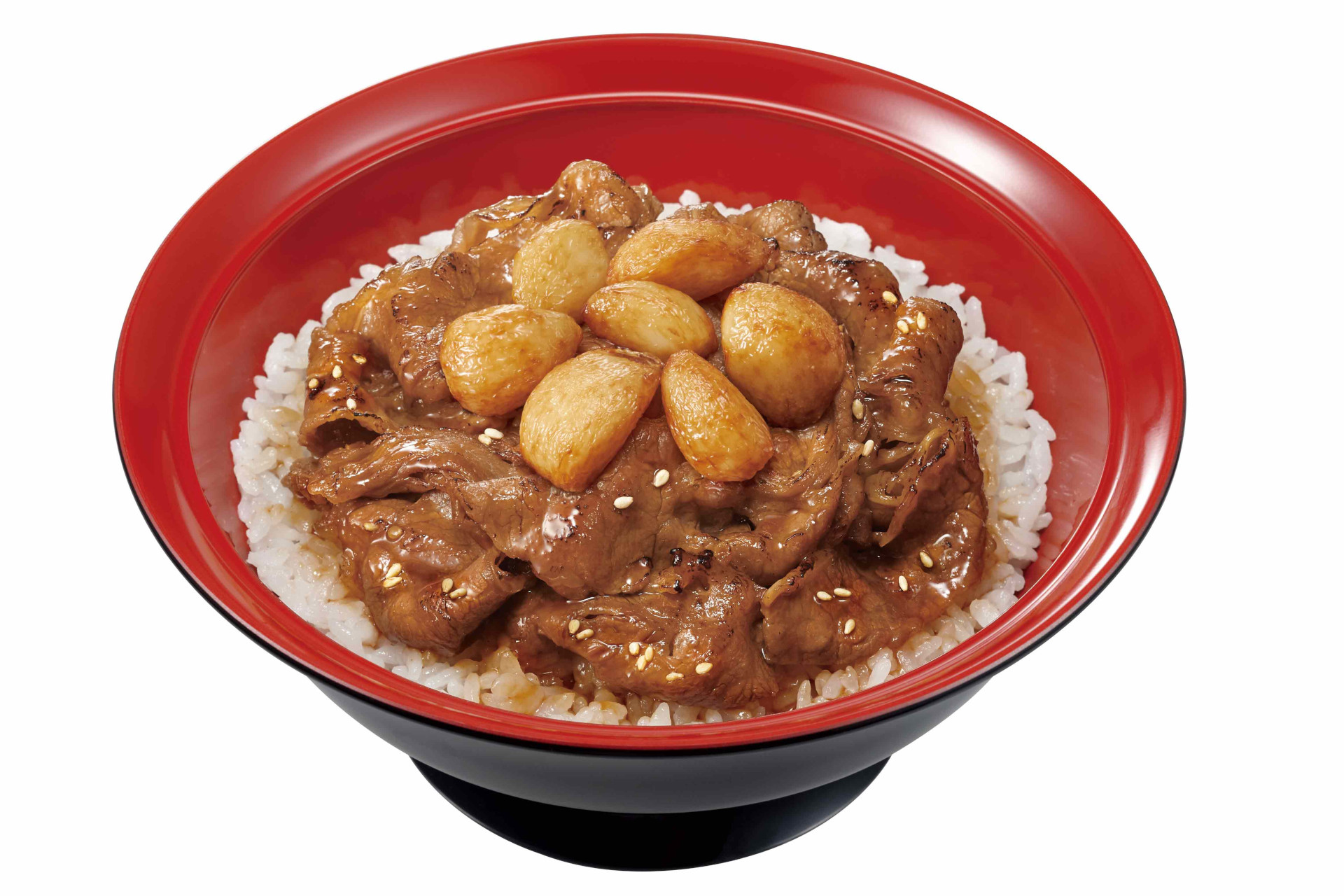 にんにく牛カルビ焼肉丼