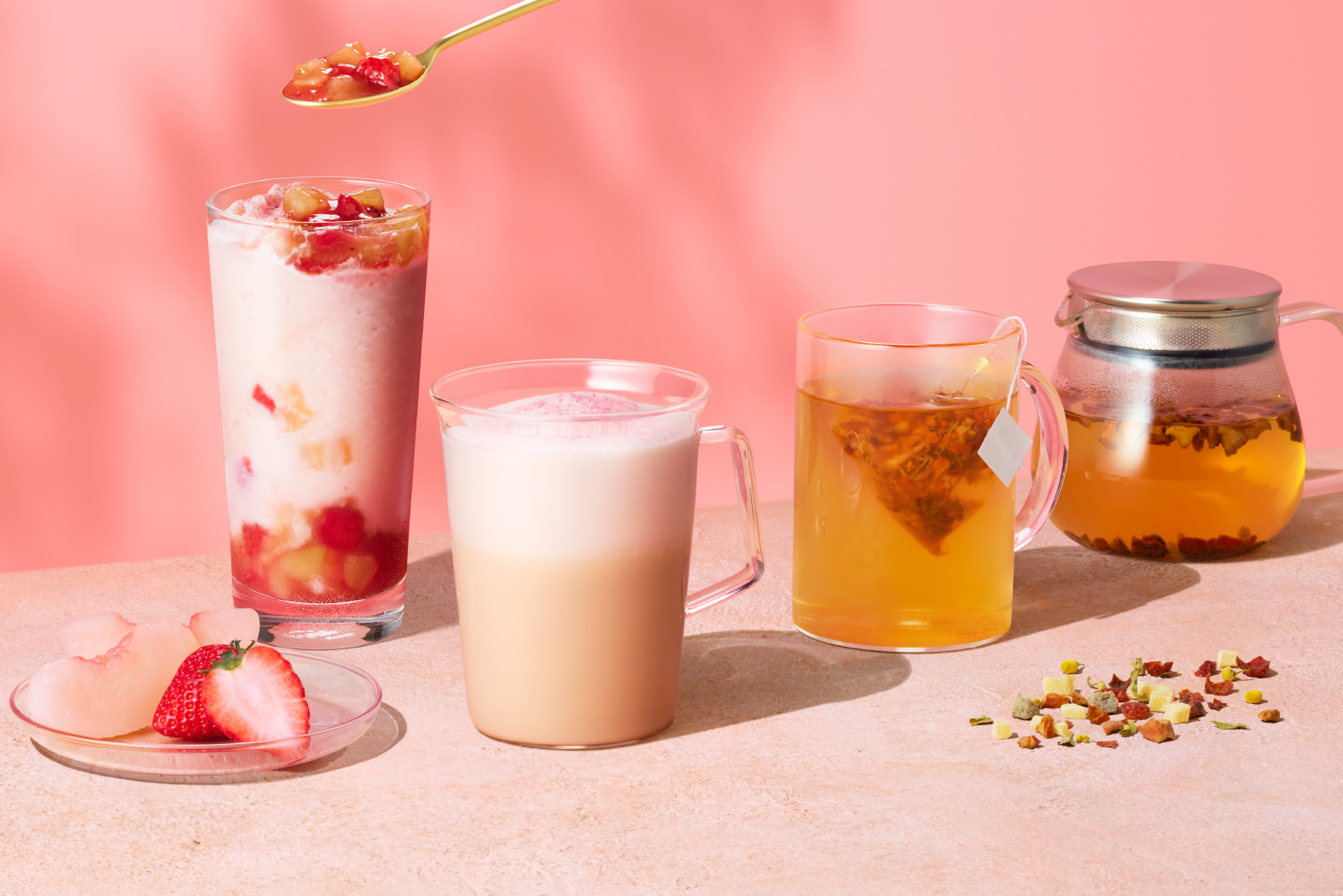 スターバックス ティー & カフェから春の風物詩メニュー登場