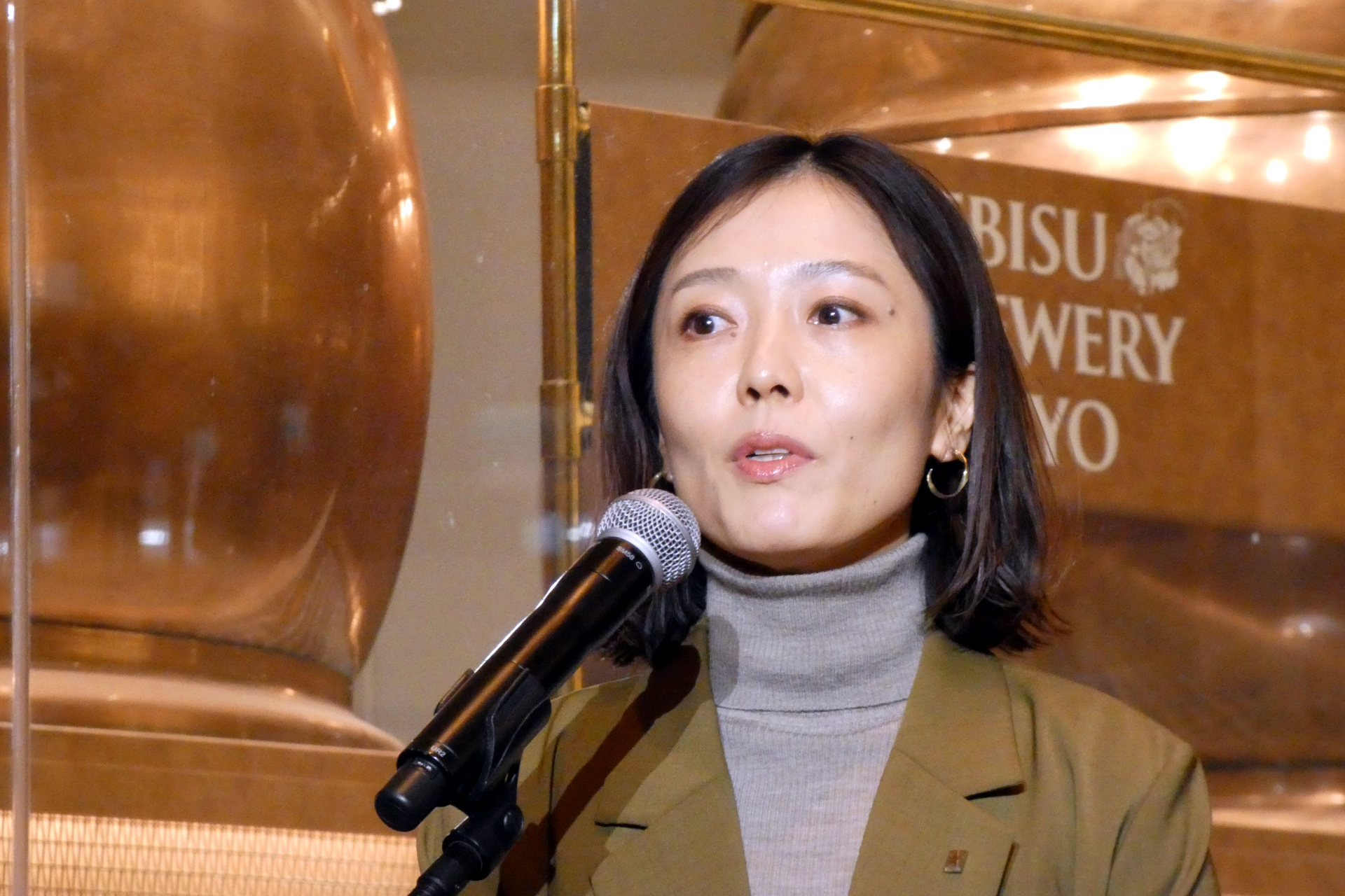 サッポロビール マーケティング本部 ヱビスブランド ブランドマネージャーの沖井尊子氏