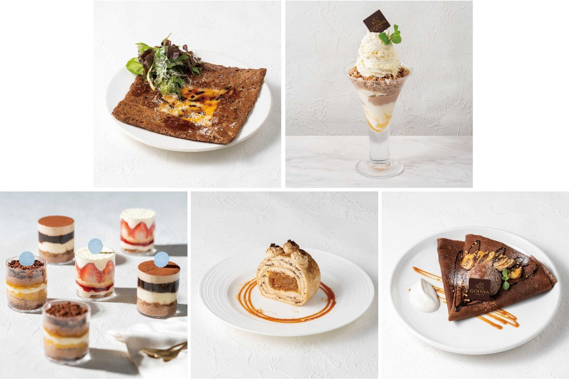 「GODIVA café DIAMOR OSAKA」店舗限定メニュー
