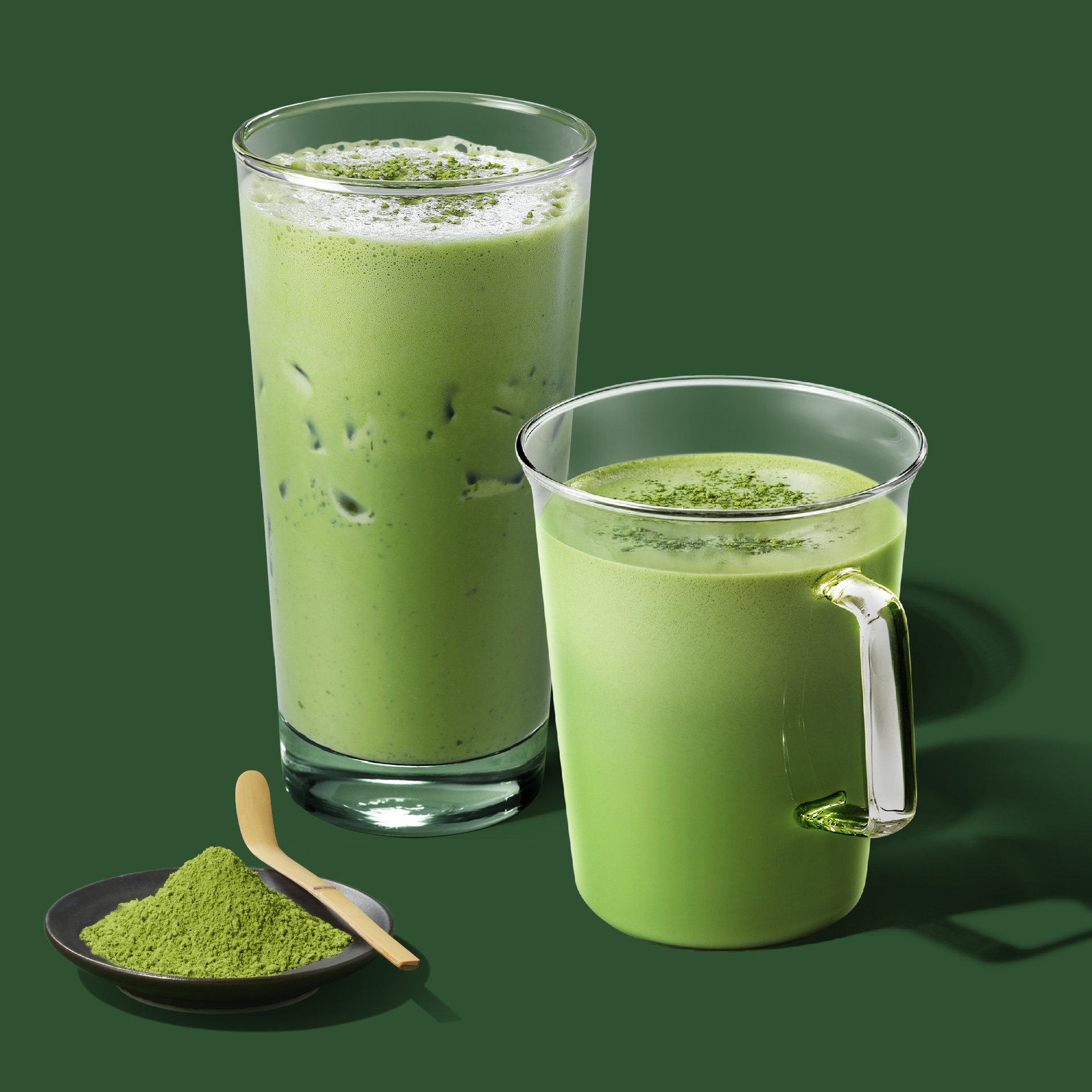 GINZA 石臼抹茶 ティーラテ（ホット/アイス）