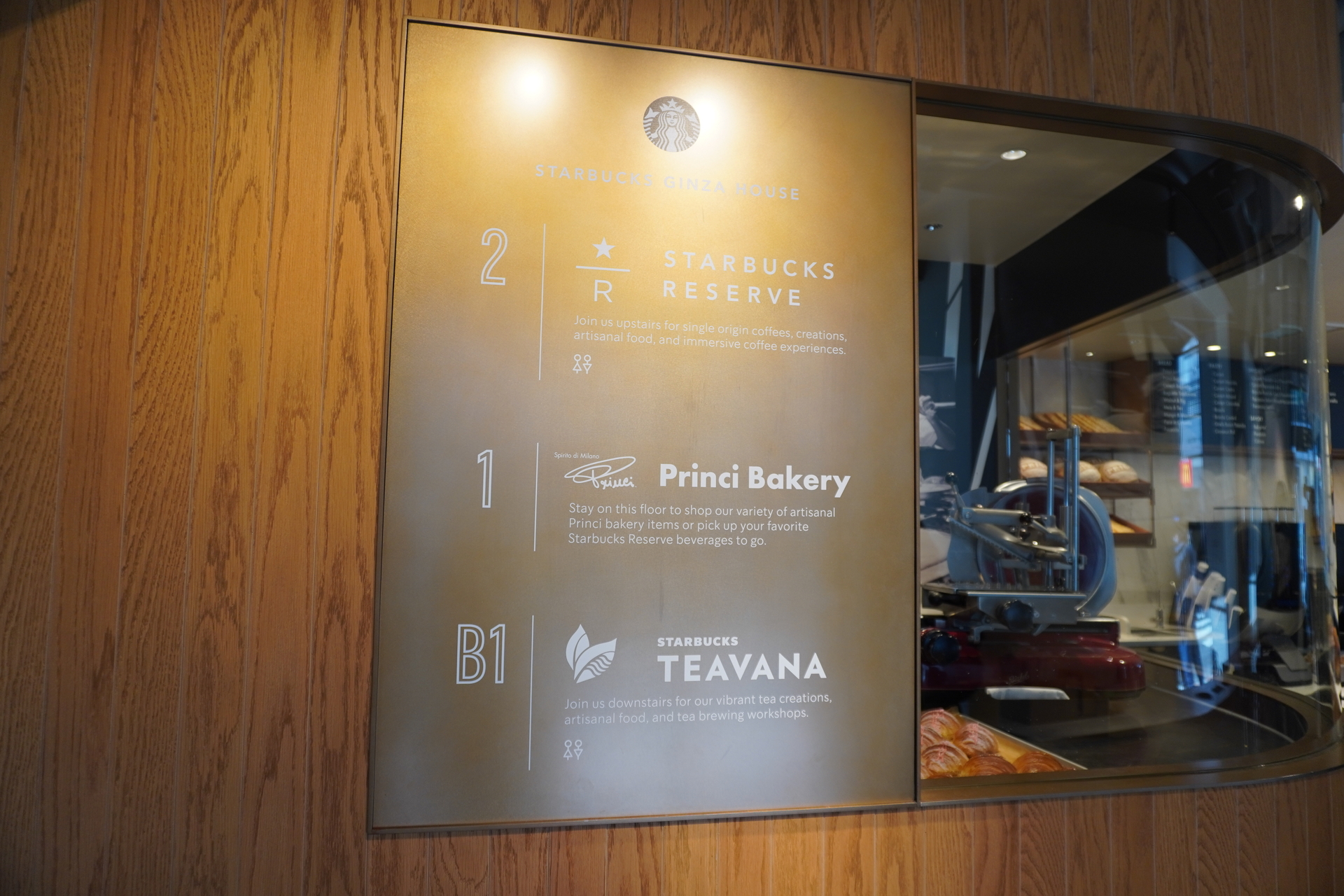 3フロア合わせて「STARBUCKS GINZA HOUSE」と名付けられた