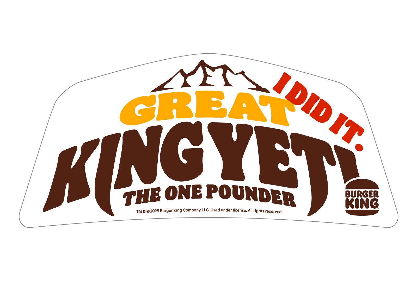 「グレートキング・イエティ ザ・ワンパウンダー」注文でオリジナルステッカープレゼント