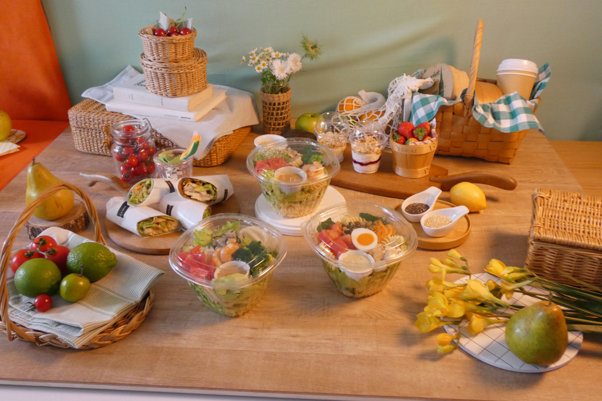 テイクアウト専用商品の「手づくりMarché」