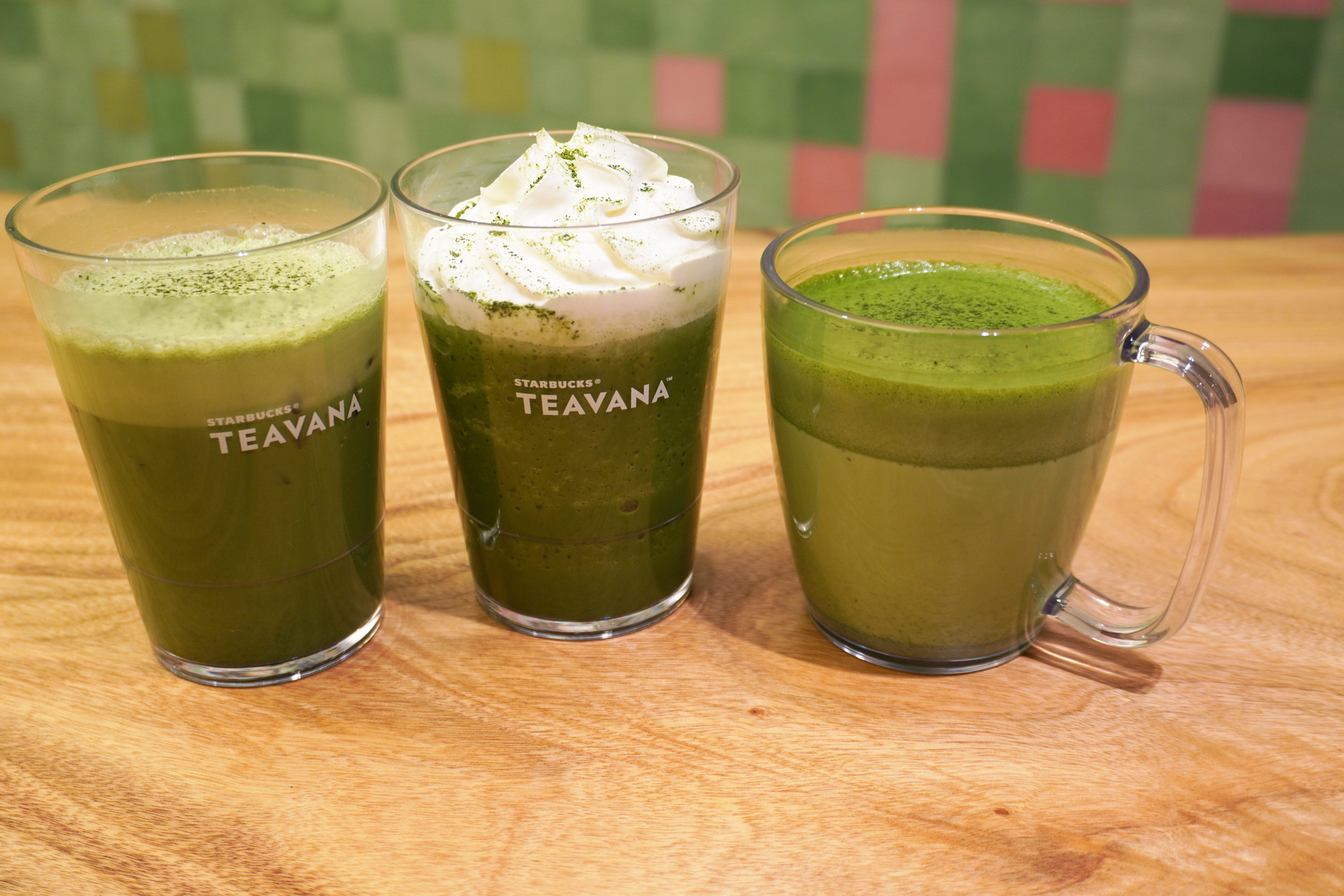 石臼抹茶のビバレッジは1日数量限定