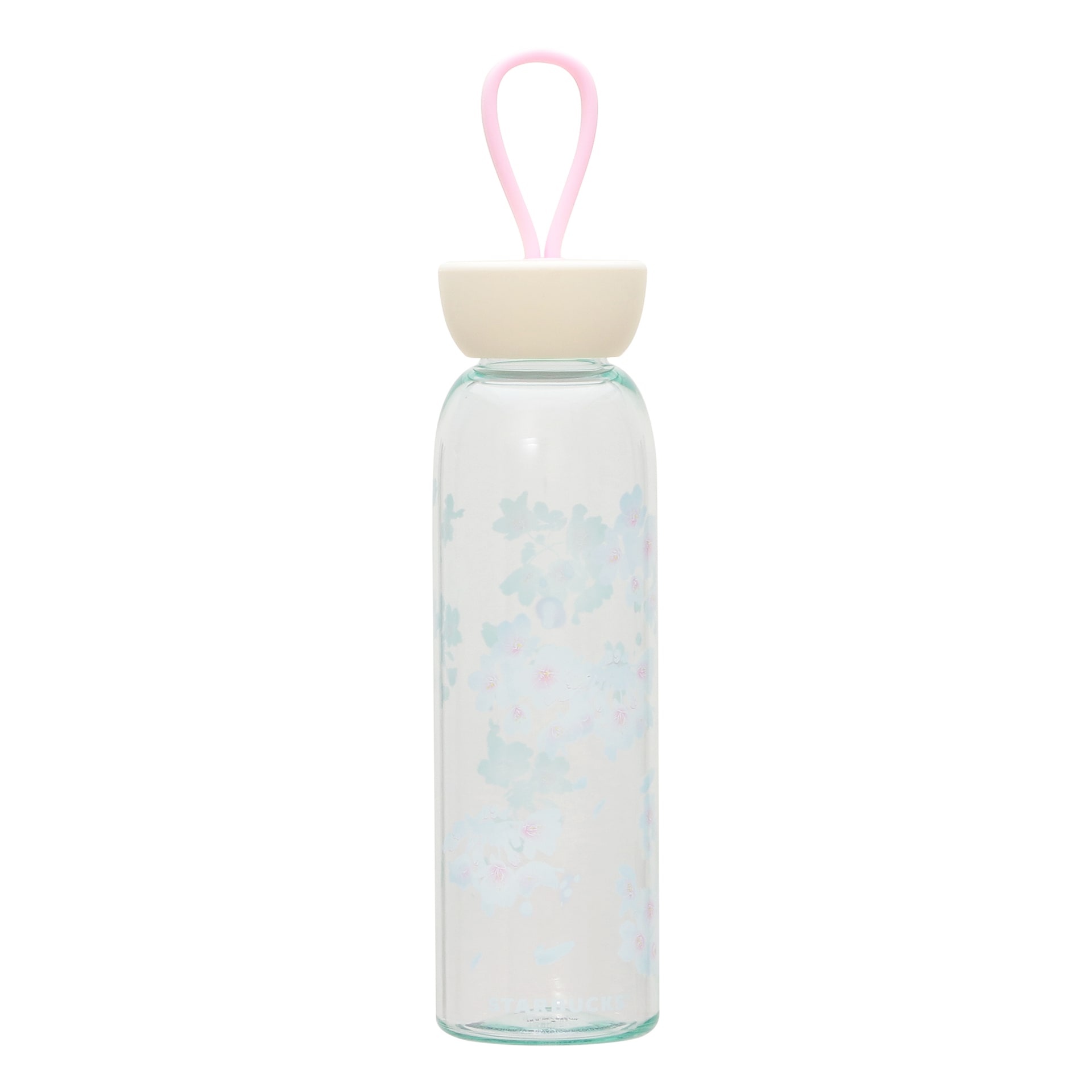 「SAKURA2025シリコンストラップボトルペールブルー532ml」（2700円）
