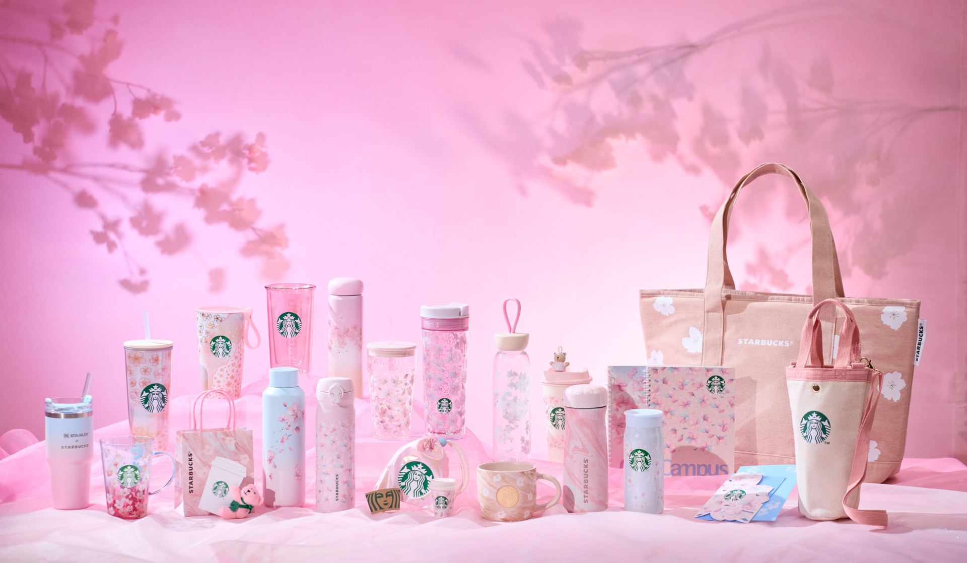 スターバックス「SAKURA COLLECTION 2025」第1弾「日桜」