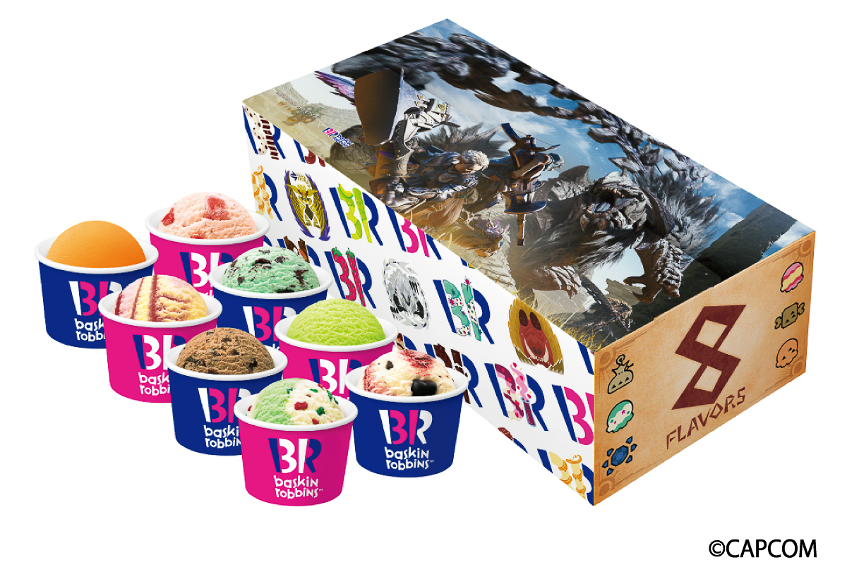 サーティワン アイスクリーム「モンスターハンターワイルズ」コラボ