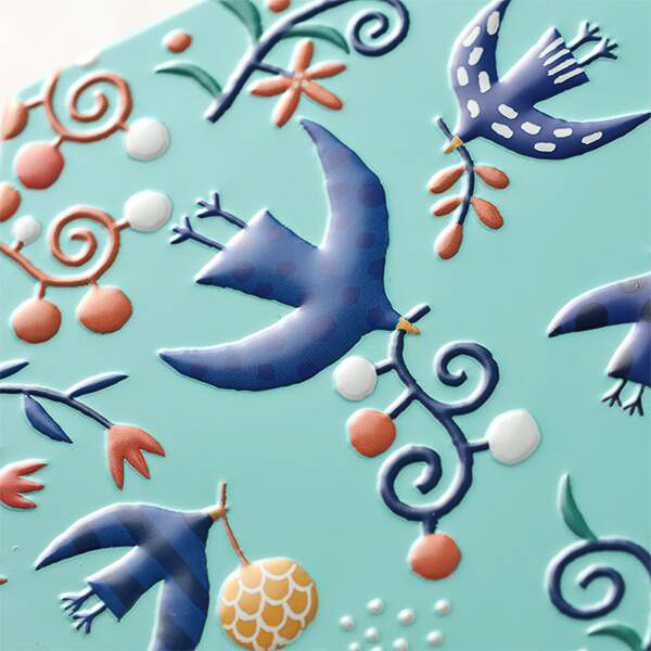 「スプリングリース フルーツ香るザクザククッキー缶」（グリーン）