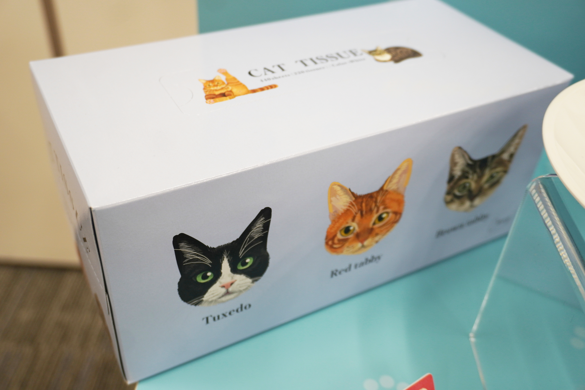 「Coony キャットティッシュ」（368円）