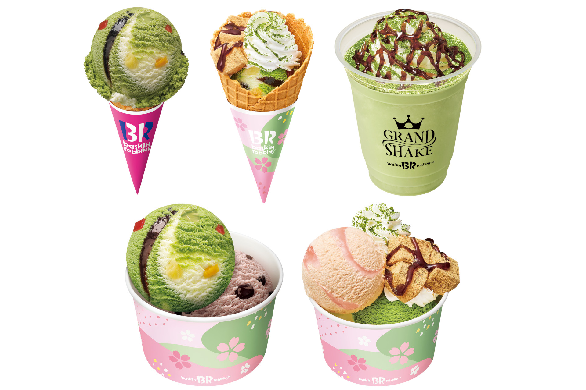 サーティワン 春の甘味処