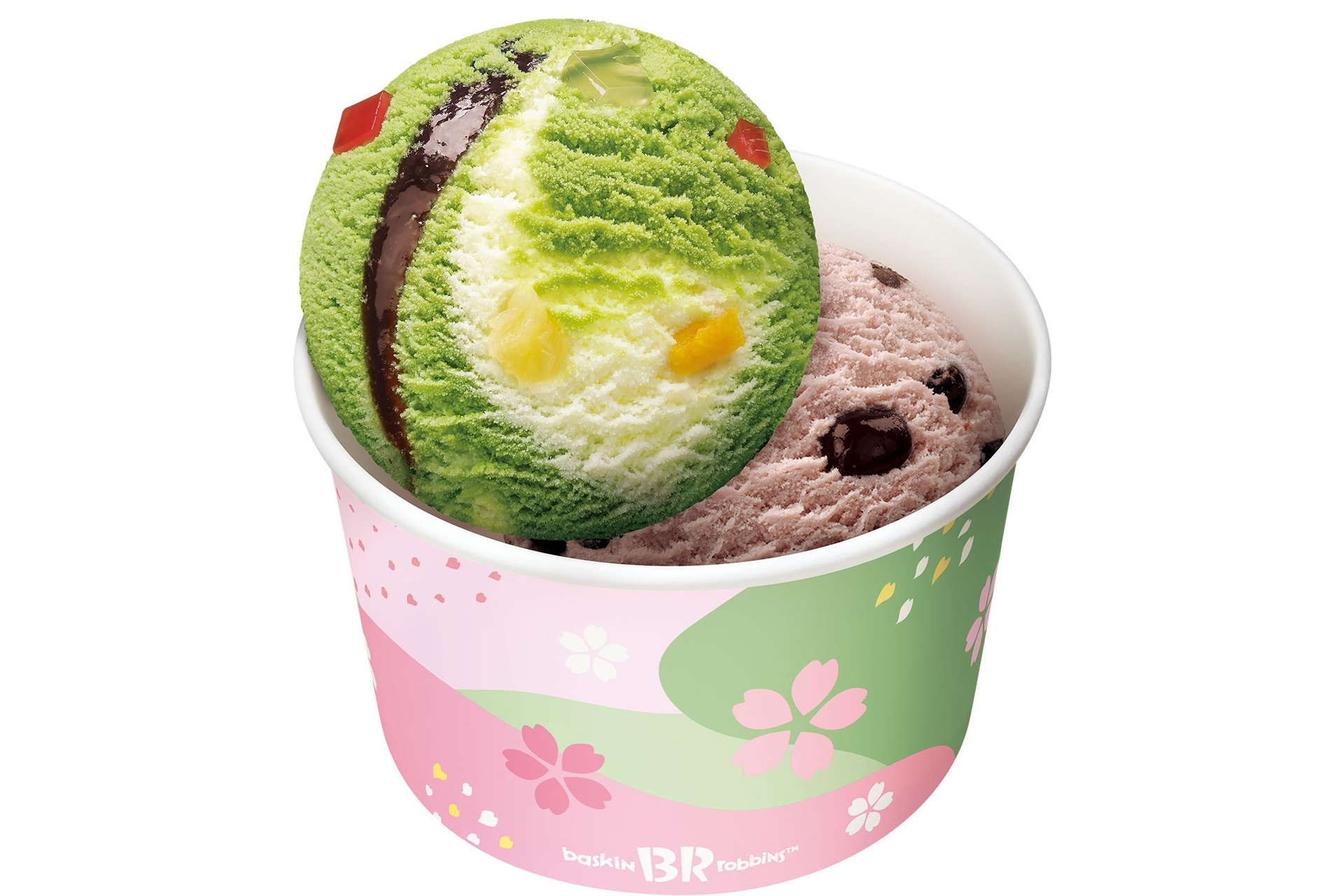 期間限定でさくらデザインカップで提供