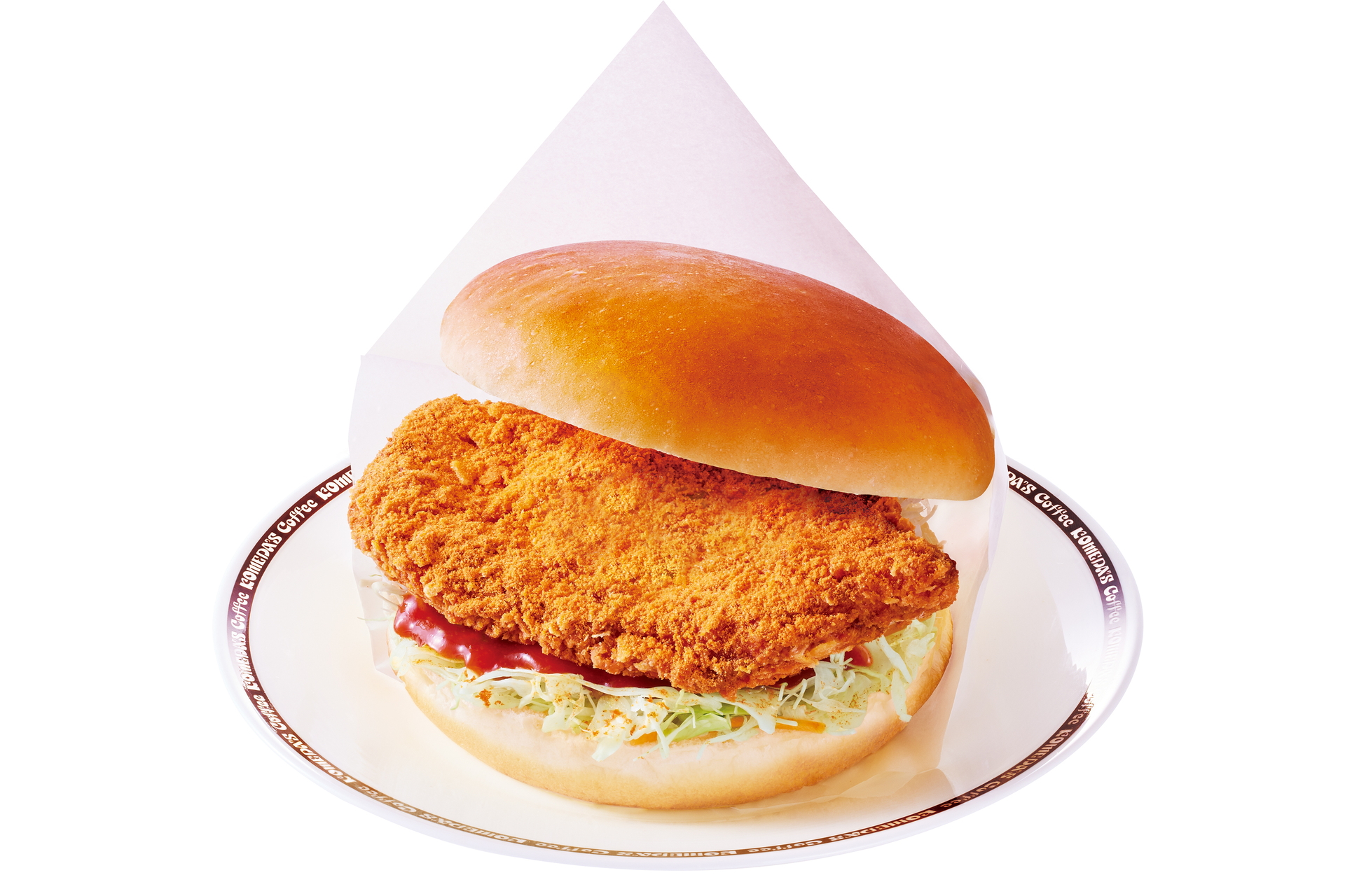 「湖池屋監修 カラムーチョ チキンバーガー」（800円～870円）