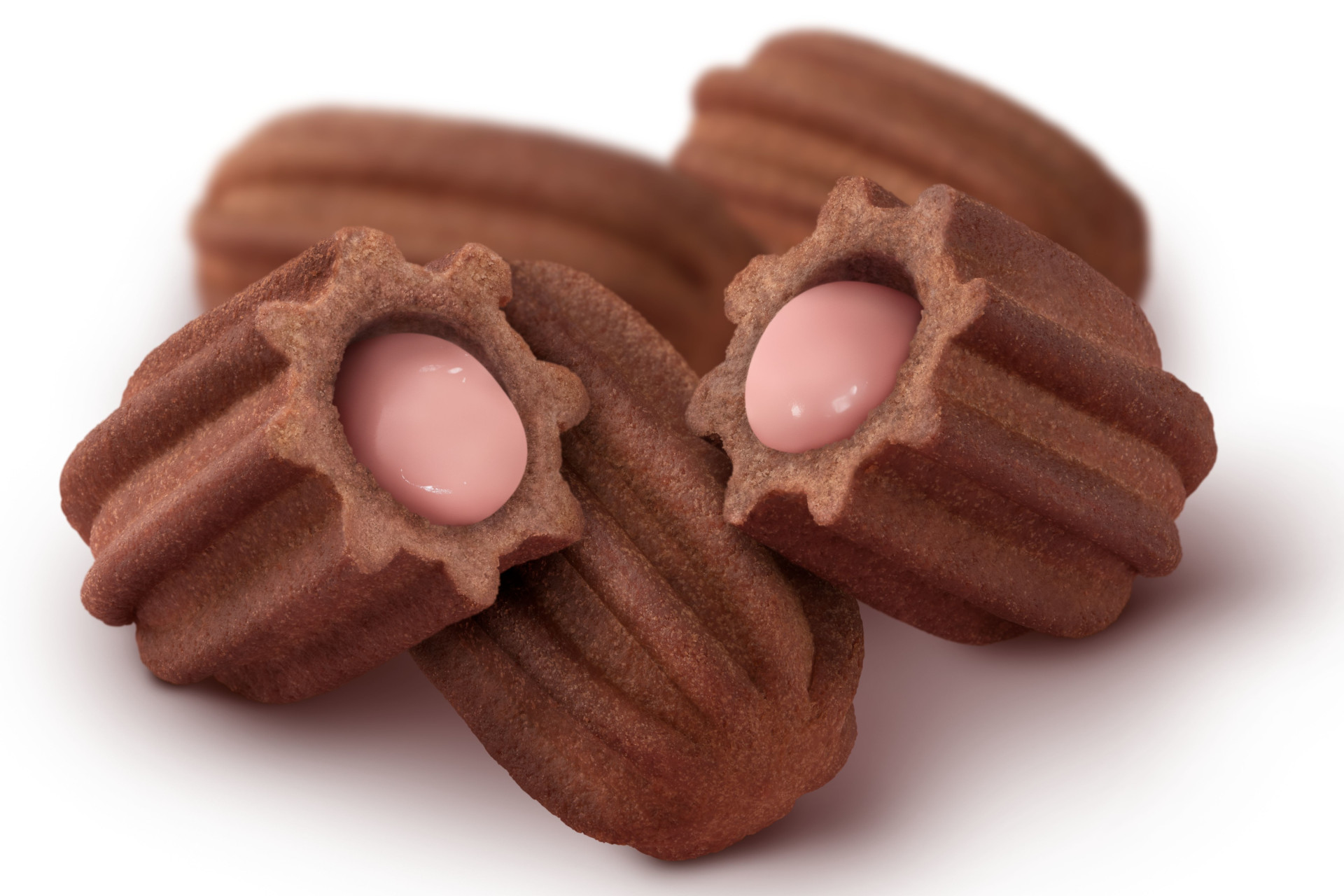 マクドナルド「ひとくち黒チュロス いちごチョコ」