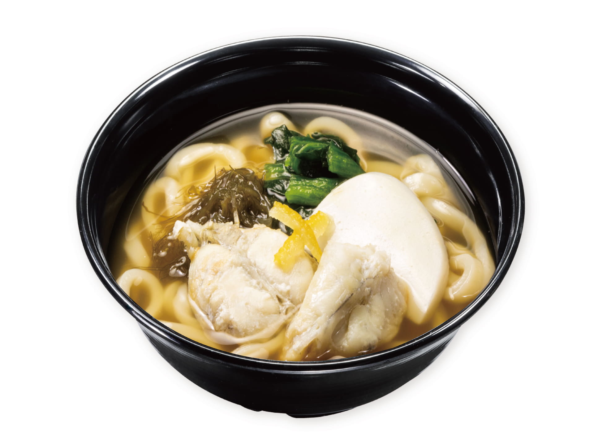 「天然ふぐ出汁うどん」（530円）