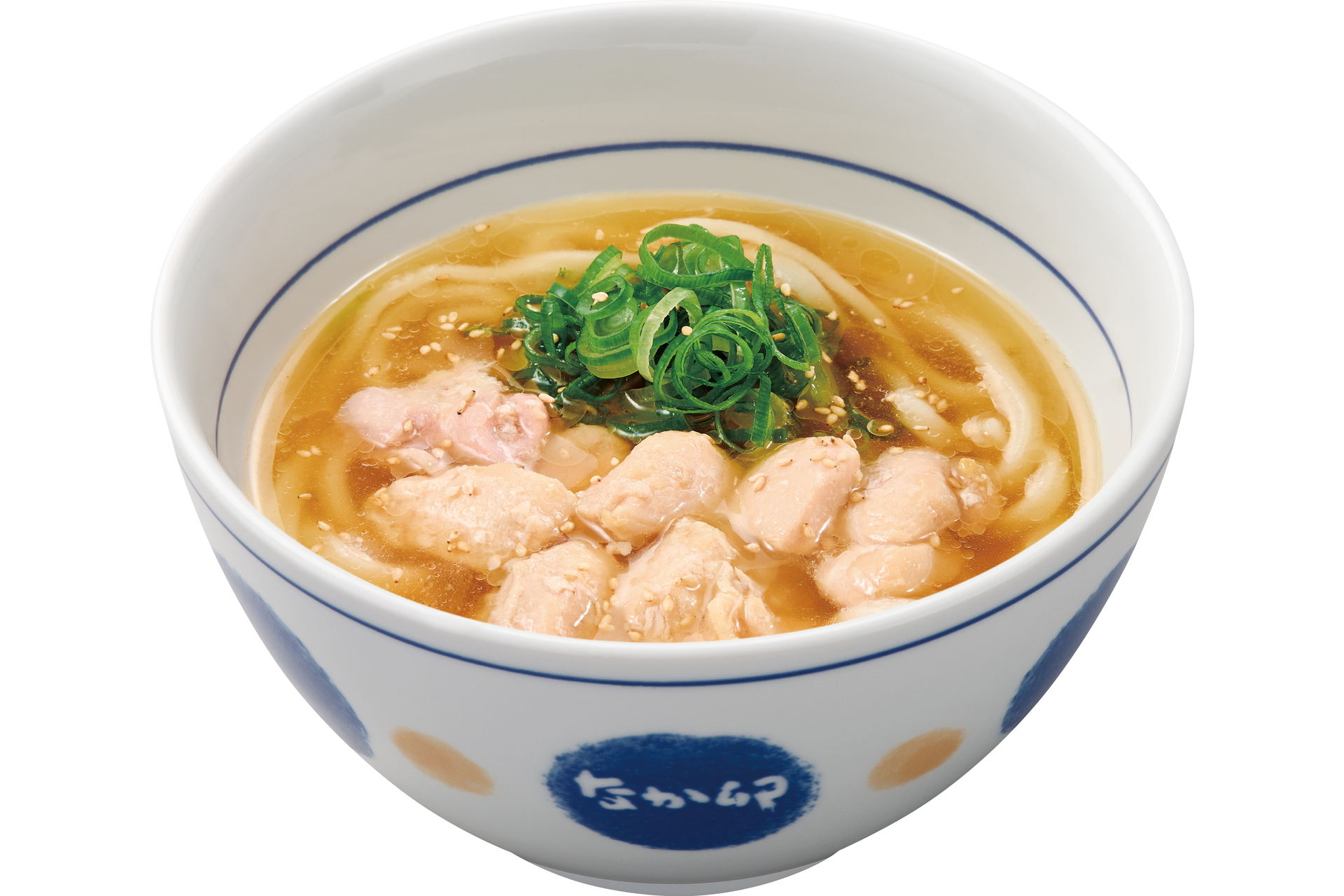 「鶏塩うどん」（590円～）