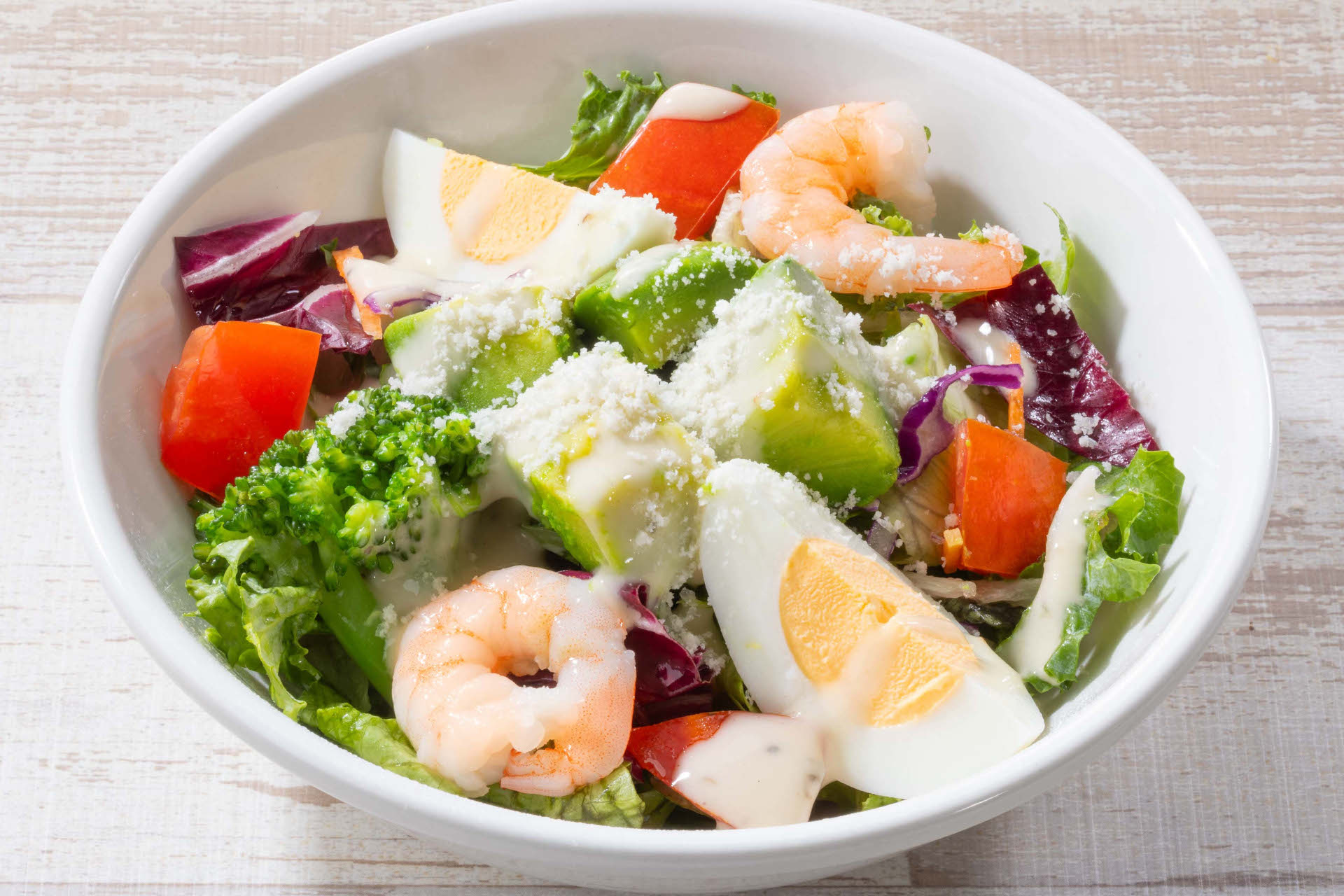 海老アボカドとケールのサラダ《S》