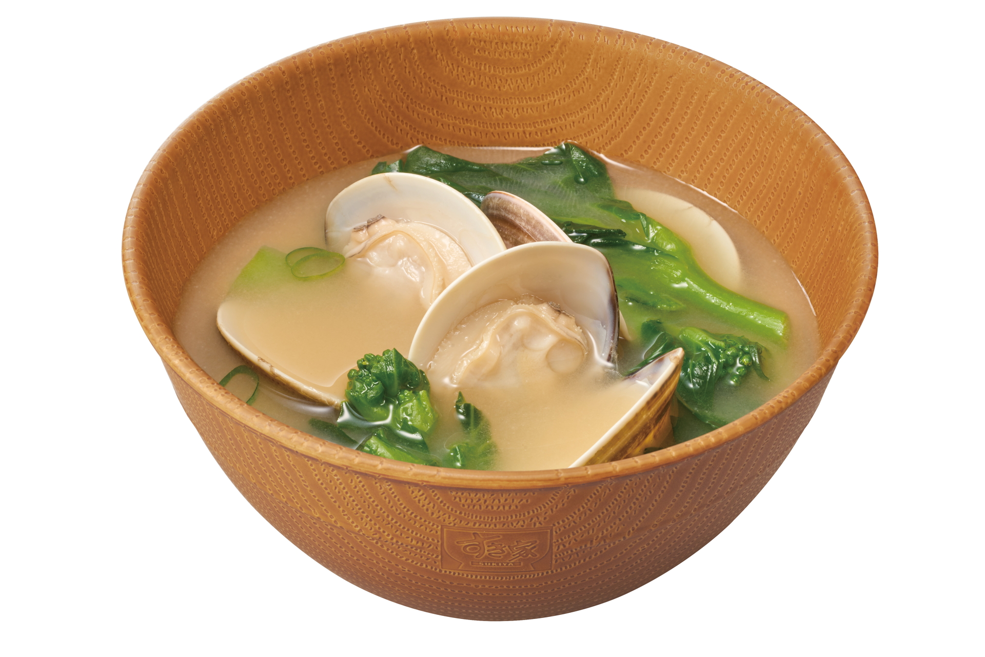 すき家「はまぐりと菜の花のみそ汁」