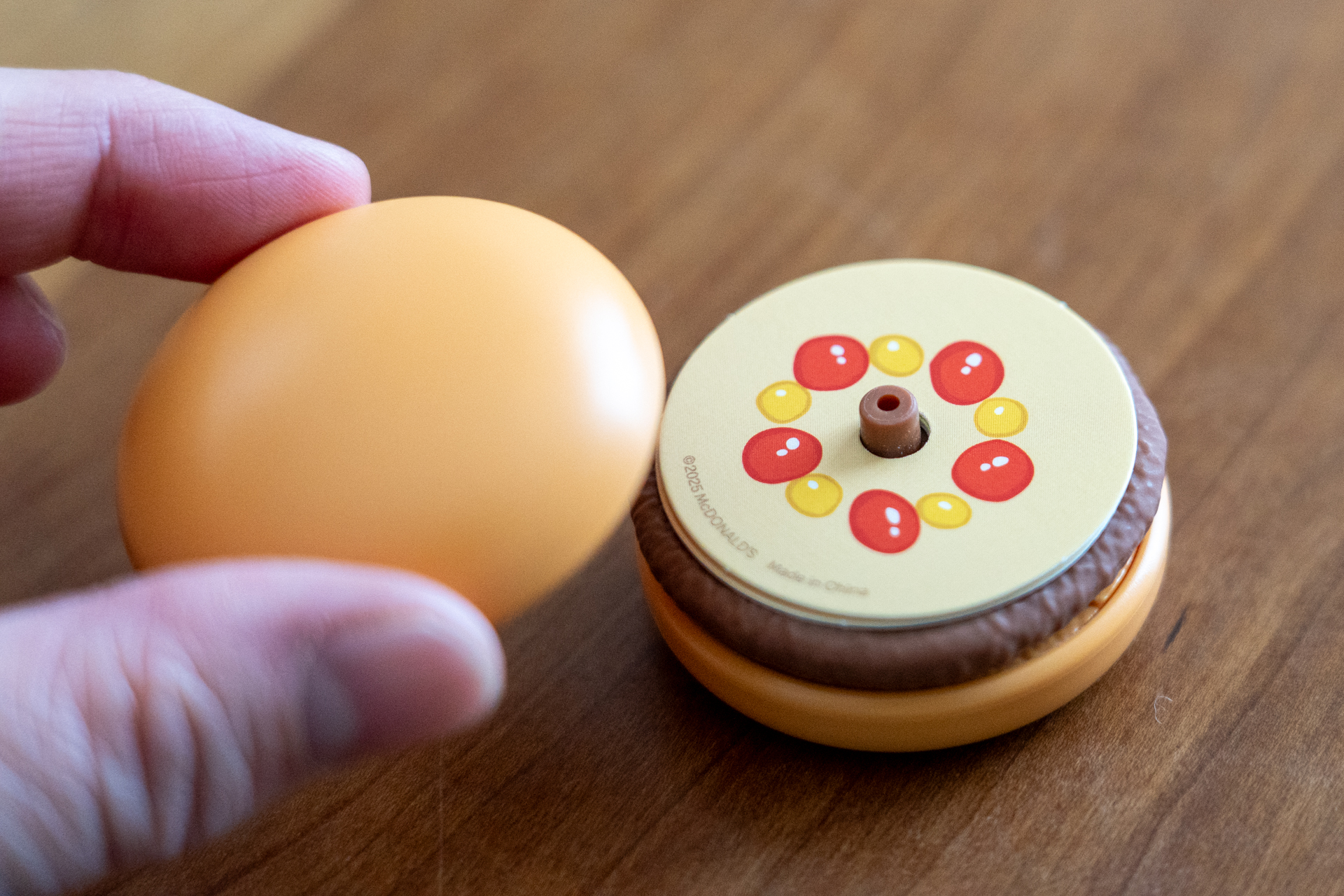 バンズの色が美味しそう