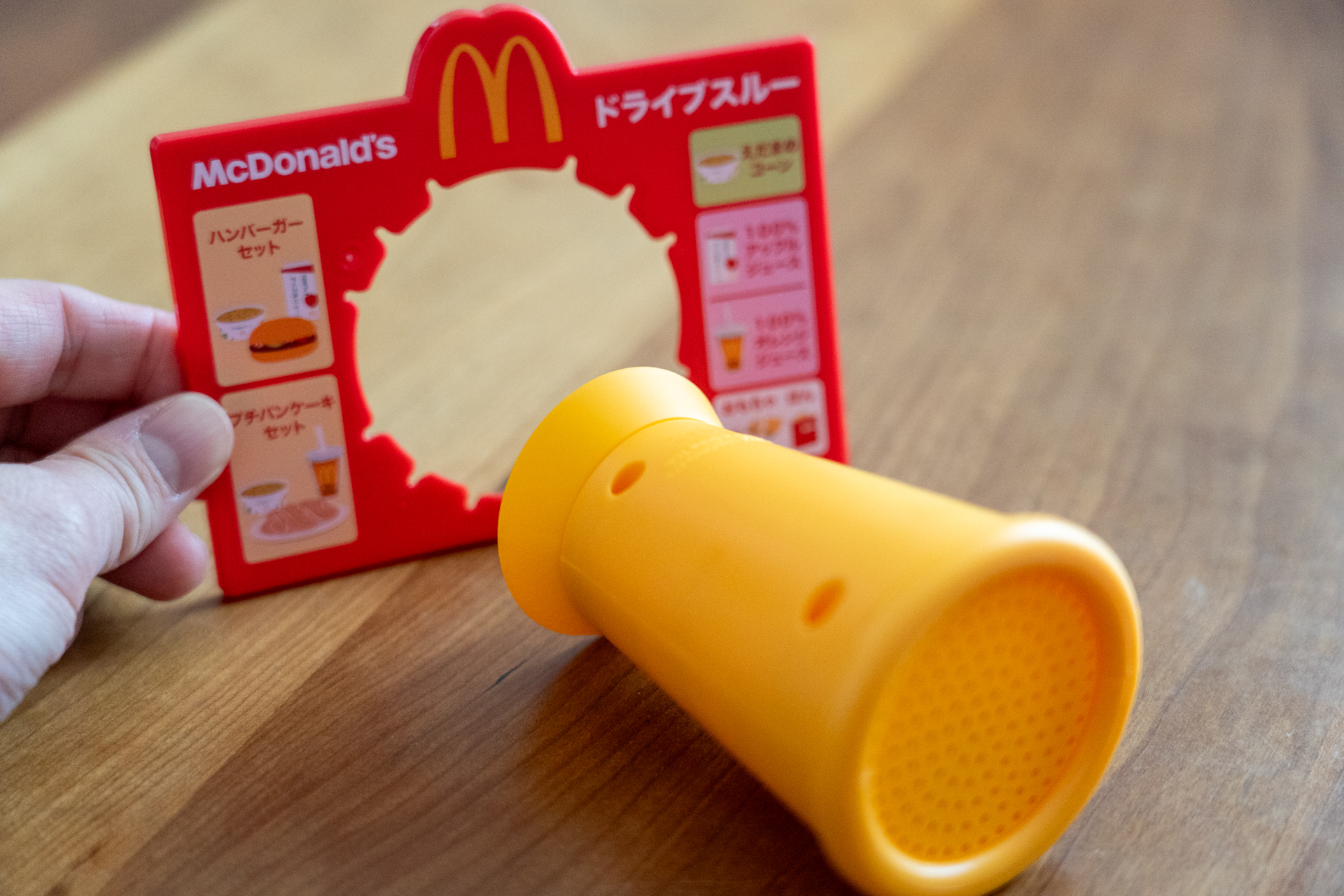 マイクを取り付ける