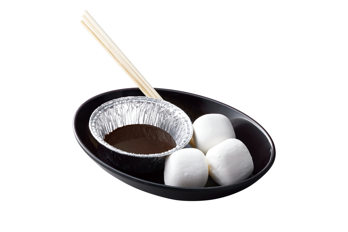「チョコフォンデュマシュマロ」（319円）