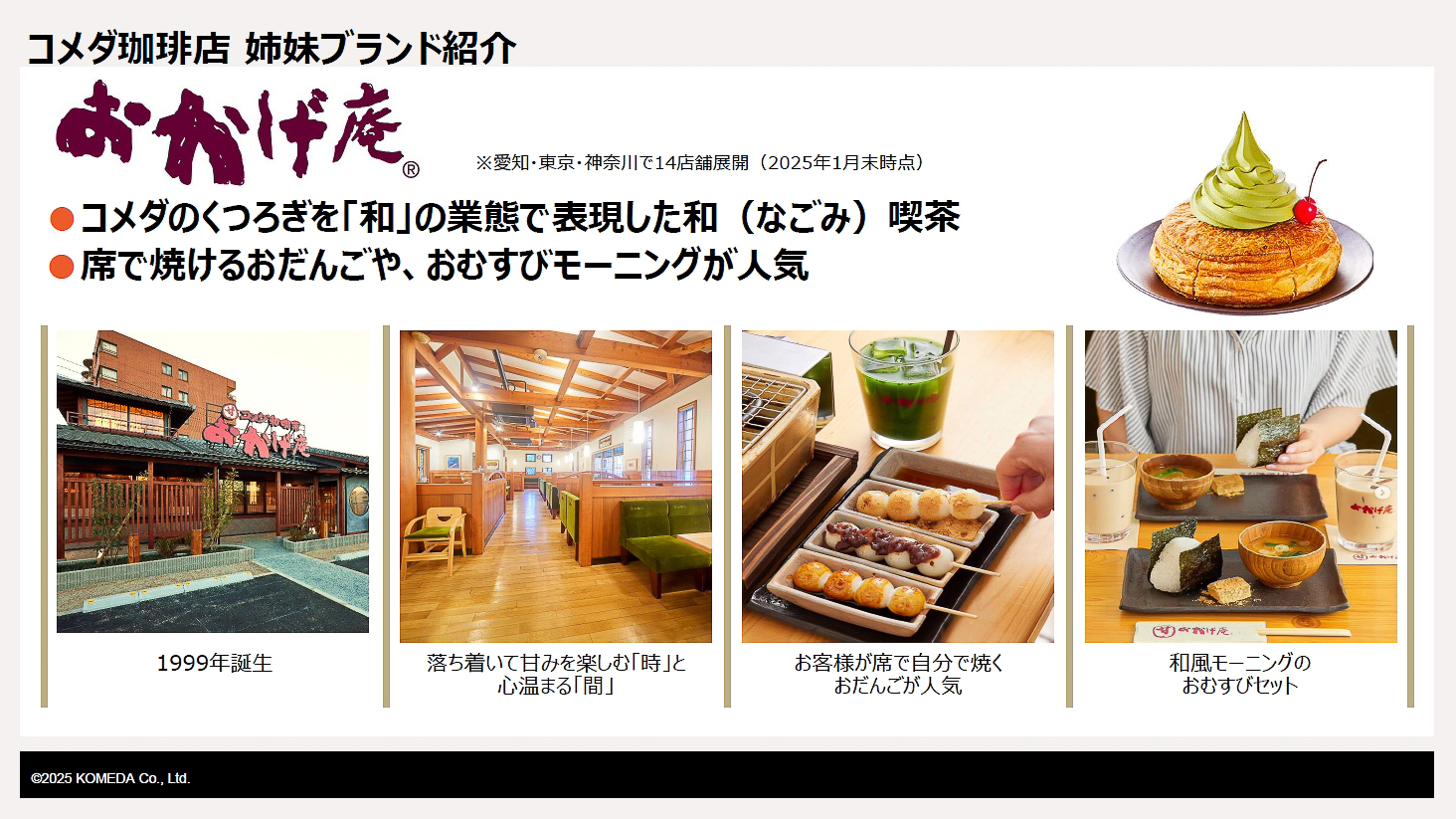 「コメダ和喫茶 おかげ庵」の紹介