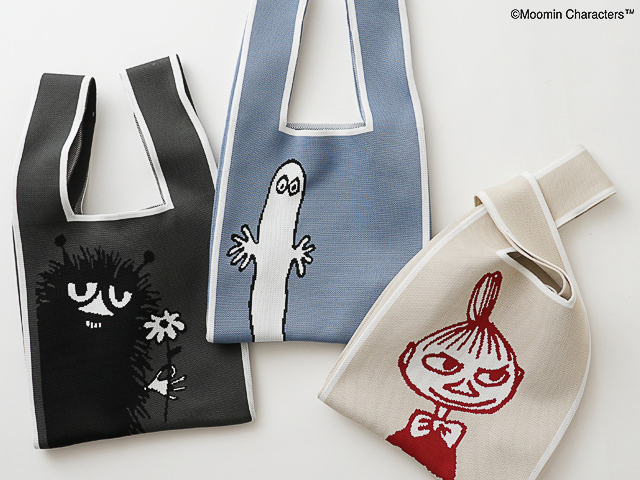 「ムーミン」ニットマルシェバッグ