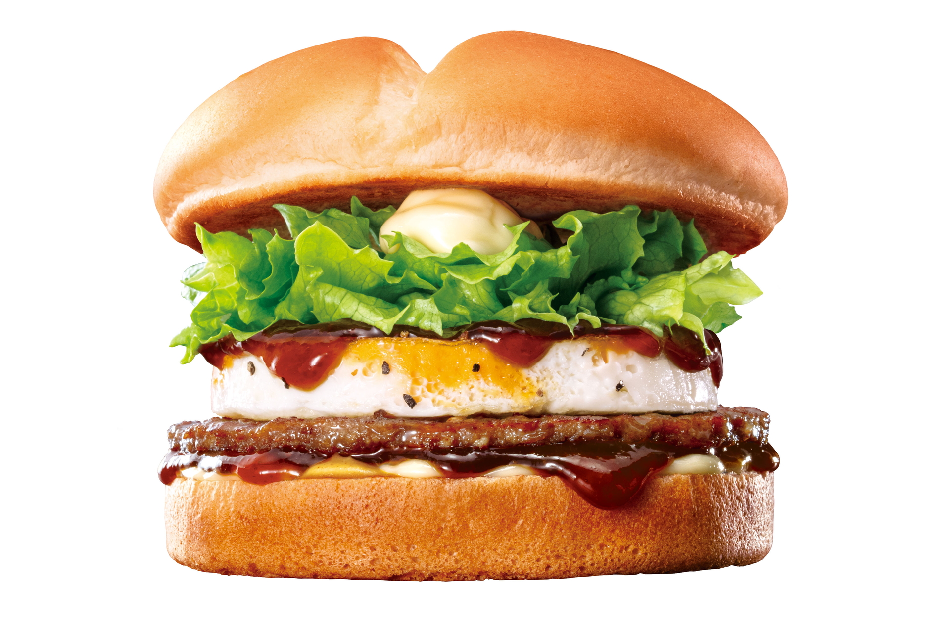 ロッテリア「たまてりバーガー」