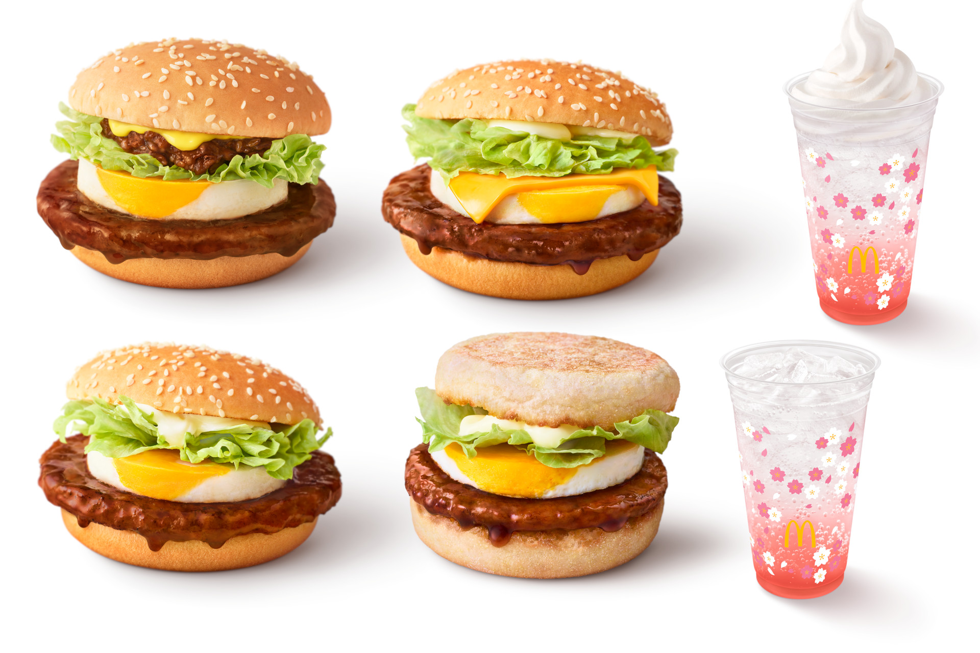 マクドナルド「てりたまファミリー」第1弾