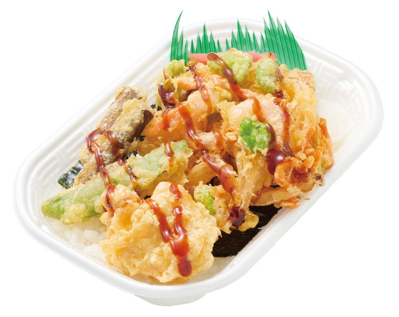 「得天丼（九州限定）」（500円）