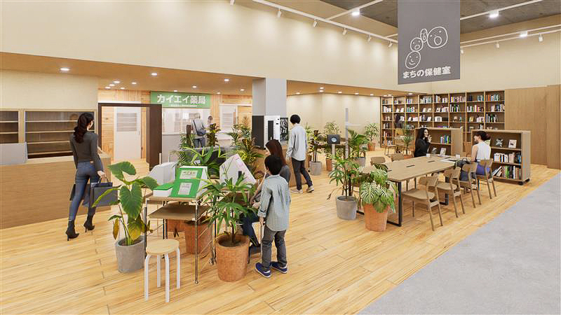 無印良品「まちの保健室」のイメージ