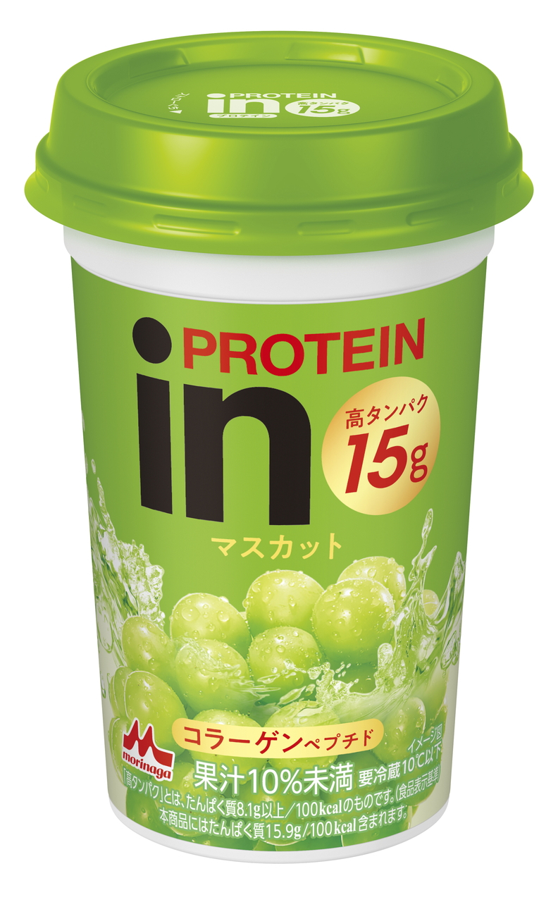 「inPROTEIN マスカット」（184円前後・税別）