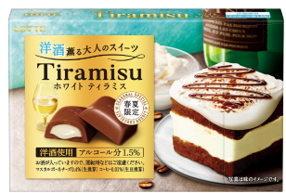 「洋酒薫る大人のスイーツ ホワイトティラミス」