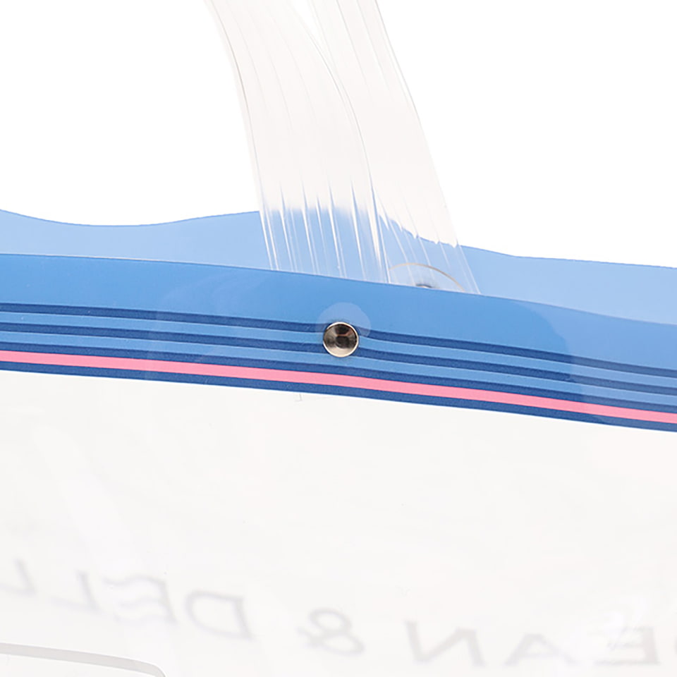 Ziploc DEAN & DELUCA トートバッグ クリア BEAMS COUTUREとつくったZiploc®︎デザインのバッグ | DEAN