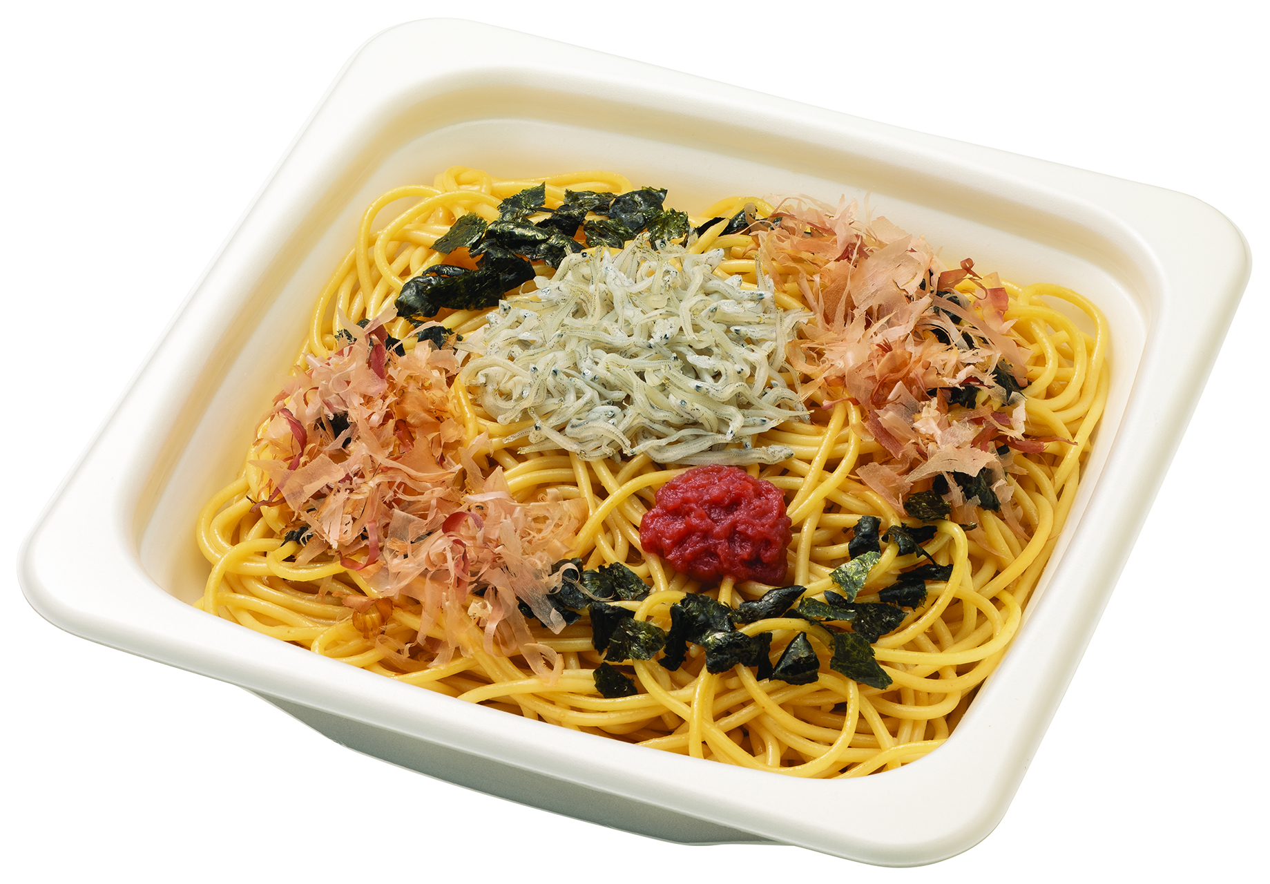 「常磐産しらすと梅の和風パスタ」