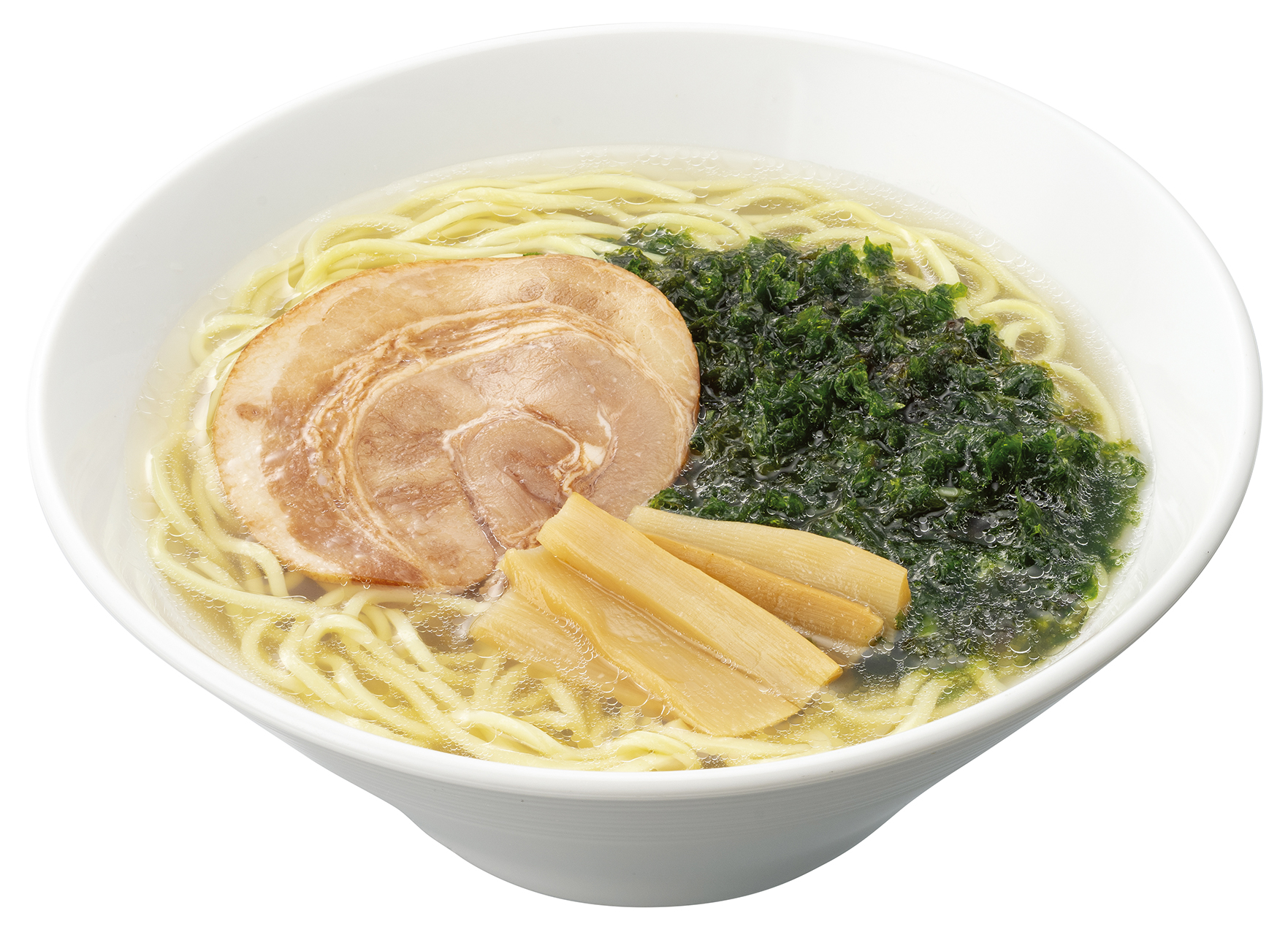 「相馬産あおさの塩ラーメン」