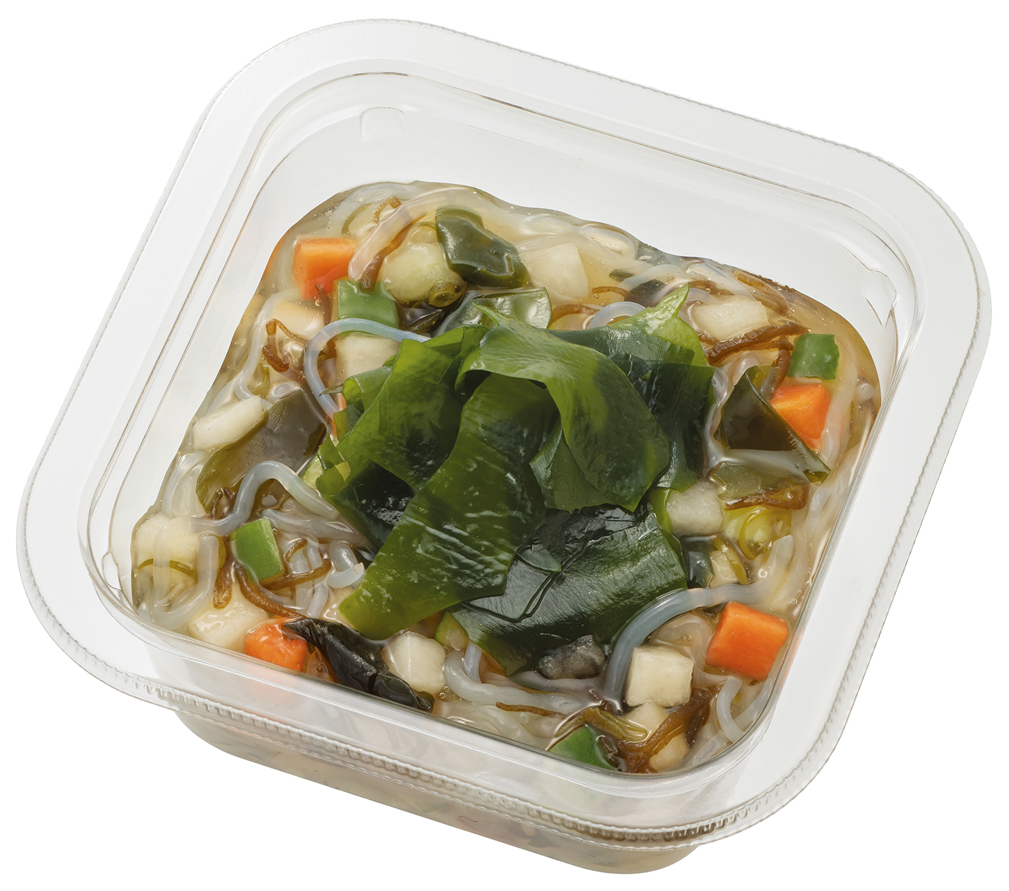 「三陸産わかめとめかぶのつるつるサラダ」