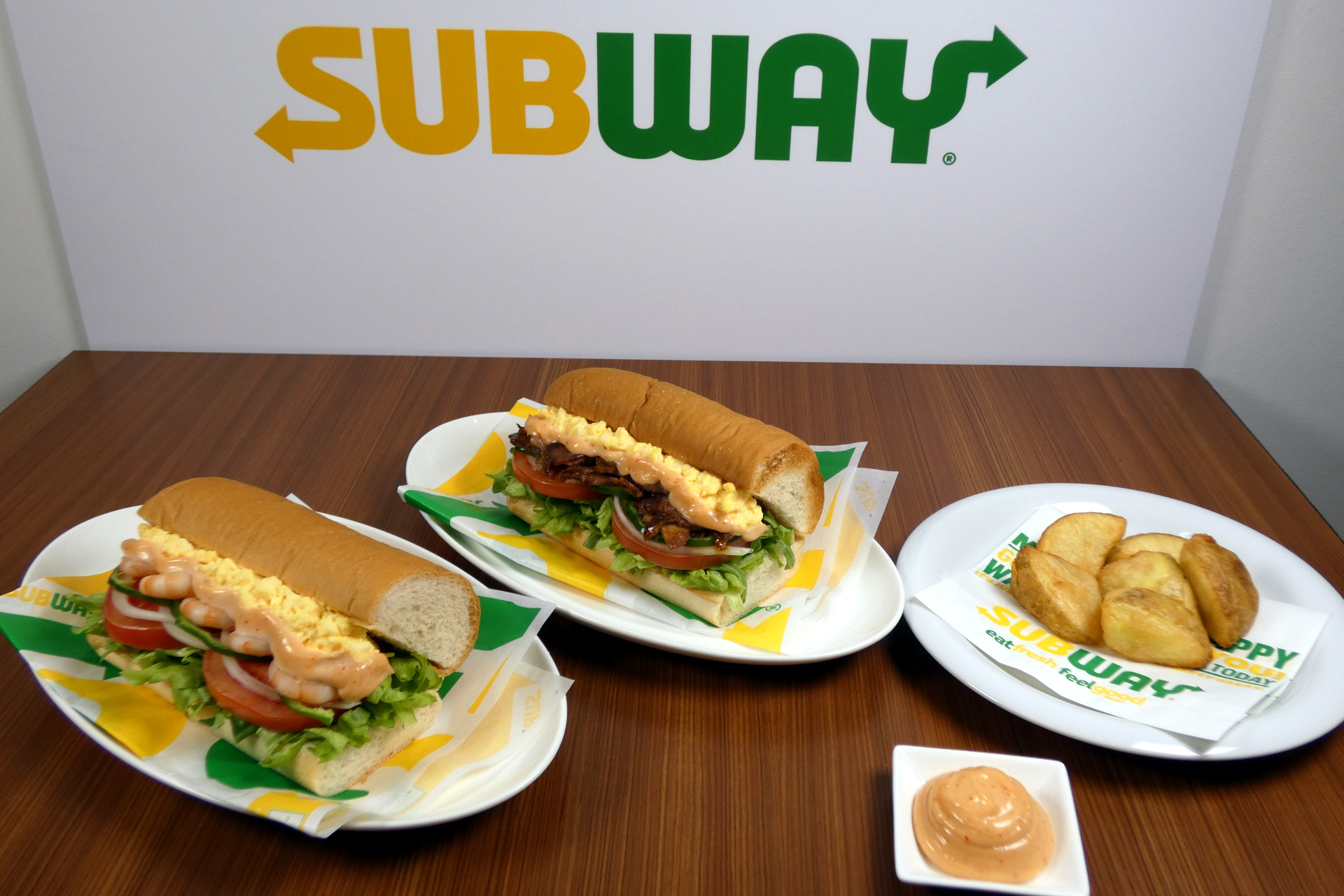 サブウェイ初のめんたい味のサンドイッチが登場