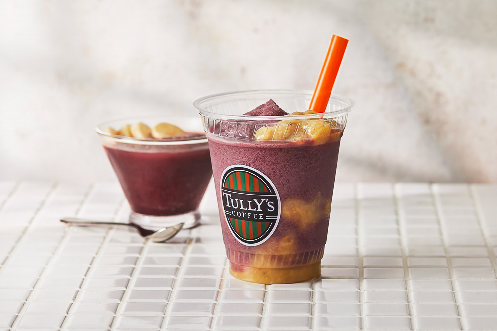 「豆乳アサイーバナナスワークル」（Tall 700円）