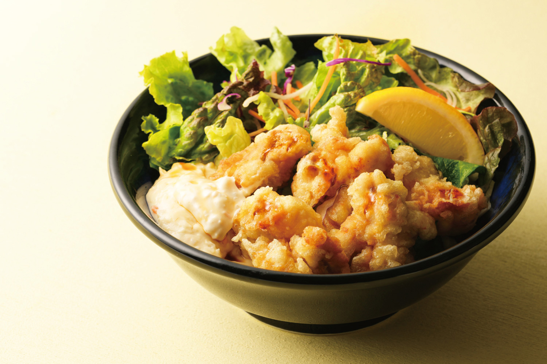 資さんうどん「鶏天タルタルうどん」