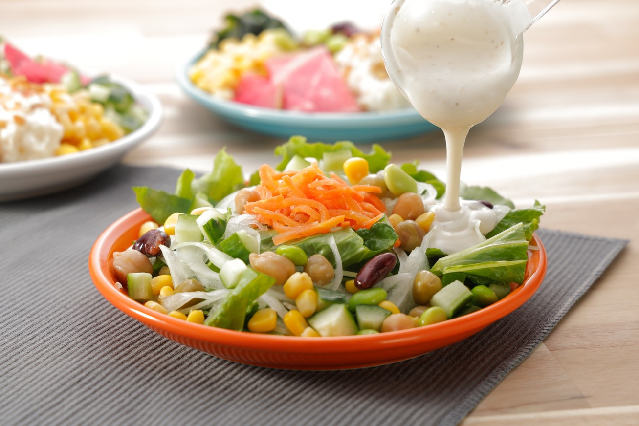 サラダバー（盛り付けイメージ）