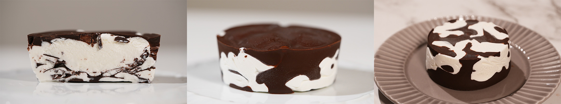 中にはさまざまな大きさのチョコがたっぷり