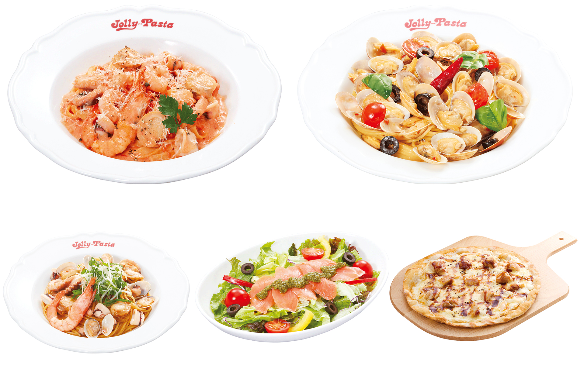 ジョリーパスタ、春夏グランドメニュー発売