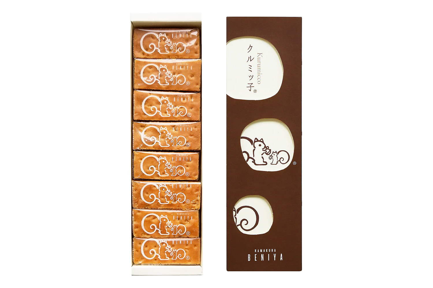 写真は通常版の鎌倉紅谷「クルミッ子」